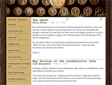 Tablet Screenshot of confabulatorcafe.com